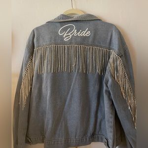 Bride denim jacket